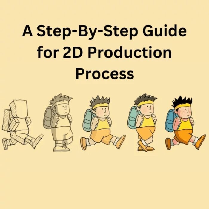 A step-by-step guide for 2d production Process