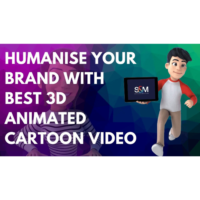 Humanise Your Brand With Best 3D Animated Cartoon Video